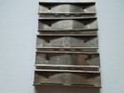 5 Original Ww2 German 8mm Mauser Chrome Stripper Clips New Un-issued Condition