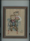 Mr And Mrs Teddy Bear Wedding  Design Fabric Cloth By Doti Doris E Hanswer 172 P