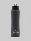Limmvo Insulated Stainless Steel Water Bottle 24 Oz Matte Black Sports Flask
