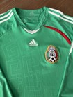 2008 Adidas Mexico Home Soccer Jersey     Size Xl  3 4-length Sleeves