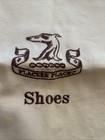 The Connaught Hotel London 13  X 13   Drawstring White Cotton Shoe Dust Bag