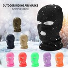 3 Hole Full Face Mask Warm Winter Cap Balaclava Outdoor Ski Beanie Tactical Hat