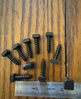 Lag Bolts Antique Square Head Plain Black Oxide 3 16 X 3 4    10 Pk Free Shipping