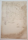 Antique Spanish Colonial  Document   Hatillo  Puerto Rico 1892