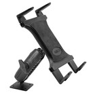 Extra Heavy Duty Metal Drill Base Mount W adjustable Tablet Holder For Car truck