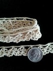 Antique Dainty Doll Trim Lace Cotton Sewing Repair Edging