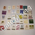 Vtg Mid Century Hotel   Resort Matchbooks     Mixed Lot Of 35
