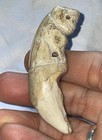 Unique Rare Immortal Fangs  Wild Boar  Tiger Carving  Sacred Talisman Powerfully