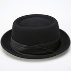 Pork Pie Hat Wool Felt Men s Women s Porkpie Hats Flat Top Mens Fedora For Women