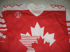 Vintage Tackla Team Canada Men s Mesh Ice Hockey Jersey Large