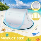 Baby Beach Tent large Pop Up Sun Shade portable Baby Travel play Tent With