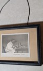 Antique Arthur Keith Picture Frame Wood Anatomy Anthropology Science Vintage