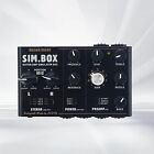 Sim Box Electric Guitar Amp Simulator Box Cabinet Simulator Effect Pedal Black