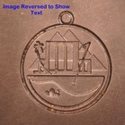 1974 Pontiac Motors Pyramid   Golf Key Fob Steel Stamping Die Robbins Rh281