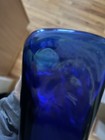 Pair Of Blenko Cobalt 384 Water Bottles