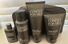 Clinique Skin Care Set For Men  Face Scrub anti-age Moisturizer Fathers Gift Set