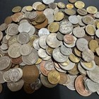 Lot Of 100 Assorted Foreign Coins From Around The World Large Bulk Mixed
