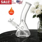 8   Glass Bong Water Pipe Tobacco Smoking Bong Beaker 14mm Bowl Hookah W  Filter