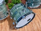 1960s Rogers Dayton Era Drum Set Blue Strata 22 13 16