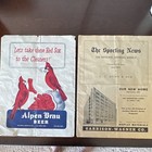 1946 World Series Program Sportsman s Park St  Louis Cardinals Vs Boston Red Sox