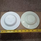 Vintage Coors Beer Ashtrays Pair Ceramic Rocky Mountain Spring Water Advertising