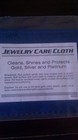 Jewelry Cleaning Polishing Cloth Silver Gold Brass Restore Shine 