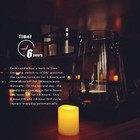 Set Of 12 Flameless Candles Flameless Votive Candles Led Votives With Timer Batt