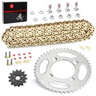 New For Honda Xr80r Crf80f 14 46 Tooth 420 X-ring Front Rear Sprocket Chain Set