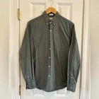 J Crew Classic Broken-in Organic Cotton Oxford Dress Shirt Green   New   M l  