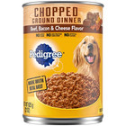 Pedigree Chopped Ground Dinner Wet Dog Food 22 Oz  Cans  pack Of 12 