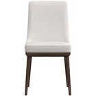 Ka Modern Dining Chair In White set Of 2  For Living Room Bedroom Outdoor Lounge