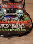 Twins Of Evil Tour - Signed Vip Epiphone Guitar By Marilyn Manson Rob Zombie