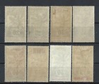 Upper Senegal-niger 1906  Complete Set  8 New Stamps       Palmier      9436 