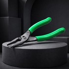 Snap On Tools 5  Nose Pliers 2 Slip Joint Talon Grip 57    Power Green Ln44bcfg