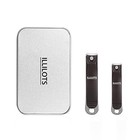 Nail Clippers Set With Build-in Nail File  Durable Sharp Zinc Alloy Fingernail 