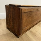 Globe-wernicke Drop Front Desk Grade 299 Tiger Oak Section