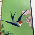 Rare Humming Bird Hosiery Box Christmas Winter Graphics C1930 Fashion Clothing
