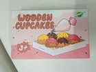 Wooden Cupcakes Toys Pretend Play Food Desserts Kids Baking Set  Kitchen Play   