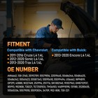 Water Pump And Thermostat For Chevy Cruze Sonic Trax Buick Encore 1 4l 55579016