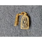Nang Kwak Lady Talisman Gold Micron Pendant Money Lucky Thai Buddha Amulet