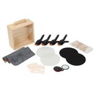 114 Pcs Trade Card Flattening Kit  Trading Card Cleaning Care Tool Accessory  