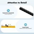 Car Fender Damage Repair Tools Auto Dent Removal Kit Angle Adjustable With Bag