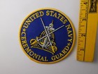 United States Navy Ceremonial  Honor Guard Patch  Military Collector Lrg Badge