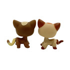 2pcs Littlest Pet Shop Toys Girls Bobble Head Short Hair Cats  1024 And  1170