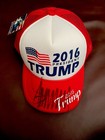 President Donald Trump Autographed 2016 Usa Maga Hat With Psa Coa