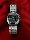 Pre Owned Tissot 1853 Men Quartz Working Chronograph Date Black Dial