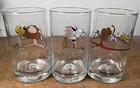 1981 Vintage Bc Ice Age Comic Arby s Collector Series Glasses Set Of 3