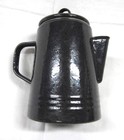 Paula Deen 8 Cup Stovetop Percolator Coffee Pot Speckled Black Enamel - New