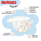 Huggies Snug   Dry Baby Diapers  Size 4  22-37 Lbs   186 Count