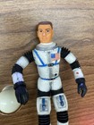 Vintage 1966 Mattel Major Matt Mason Man In Space Action Figure Blue Stripe